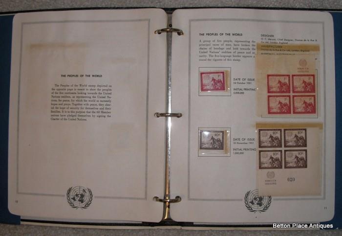 Stamp albums also with many old Countries that do not exist in modern day names
