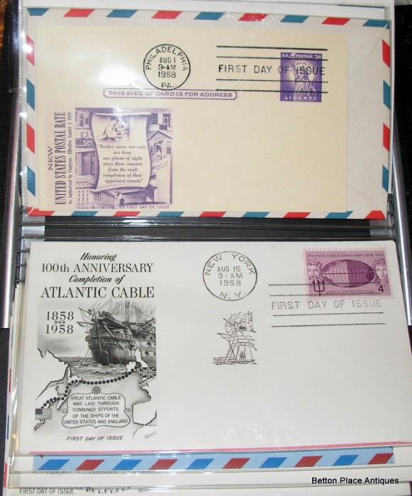Some very interesting First Day Covers and Stamps in this home....large amount