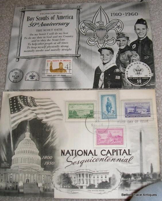 Boy Scouts of America 50th Anniversary First Day Cover
