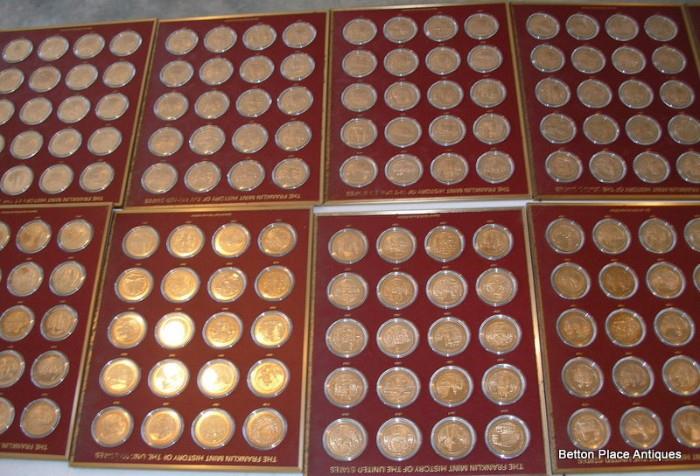 Set of 200 coins in the History of the United States Set