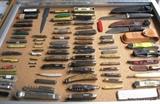 Some of the Pocket Knives in this Estate Sale....from miniatures to large...