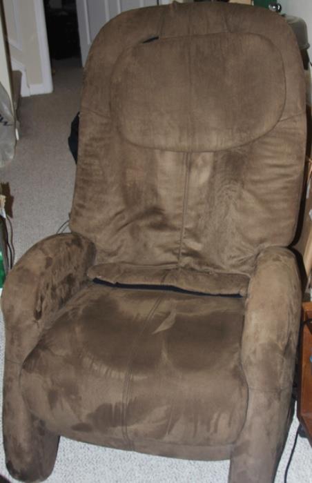 Hammacher Schlemmer massage chair.
