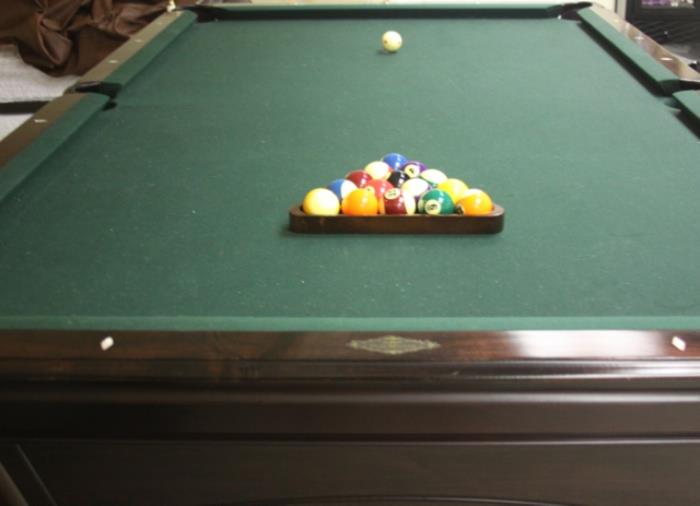 AMF Playmaster 'Belle' pool table.
