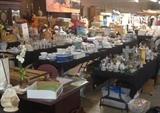 Huge collection of china, glassware decor, 