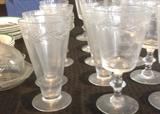 Crystal stemware