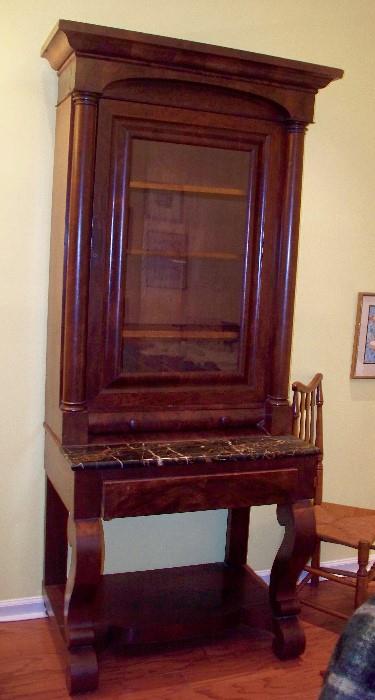 Antique Secretary with Marble