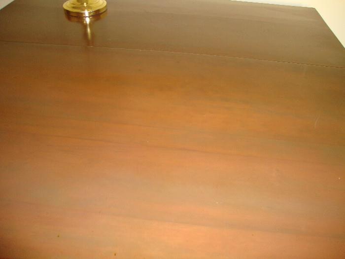 Surface of table