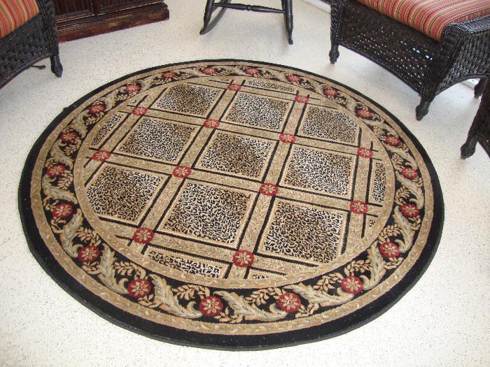 small outdoor rug