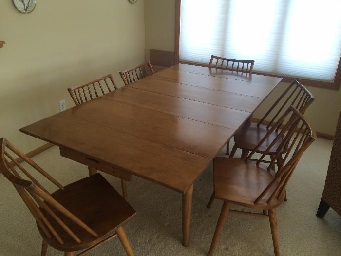 Russel Wright Mid-Century Modern Dining Room Table