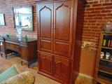 Thomasville Cherry TV Armoire