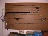 fishing poles & tackle