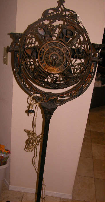 converted antique fan