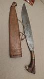 Awesome vintage blade and scabbard