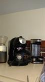 Espresso machines and coffee grinder