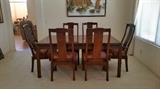 Antique Bernhardt Shibui Dining Room Table
