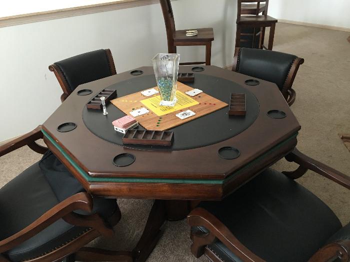 This great game table would be perfect for your next party!  