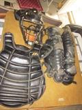 catcher's outfit and gear