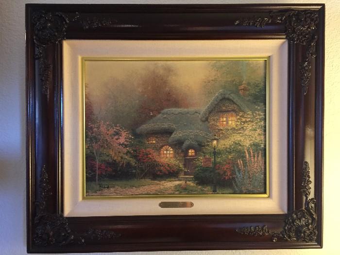 Thomas Kinkade - Heather's Hutch - Sugar and Spice Cottages