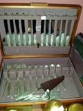 sterling flatware.  contour
