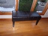 LEATHER BENCH