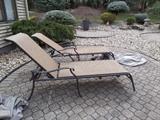 PAIR OF CHAISE LOUNGES