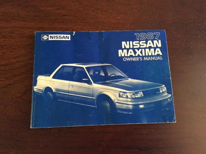 1987 Nissan Maxima 