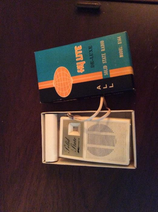 Hy Lite DeLuxe transistor radio - made for KMart 