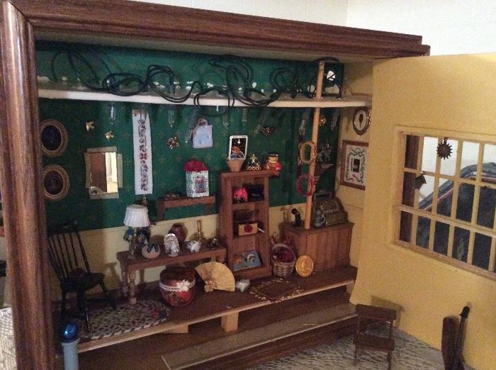 Miniature antique shop