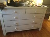 White "shabby chic" style bureau