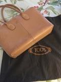 Tod leather bag with dust cover