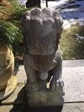 1 of 2 Chinese lion Garden Statuary