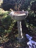 Antique Bird Bath