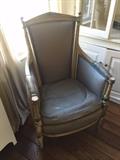 Antique French Chair from the Consulate in Manhattan - needs TLC but GORGEOUS 