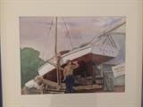 Watercolor by noted Kennebunkport artist Ruth Rowland