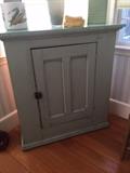 Second primitive cabinet in light blue