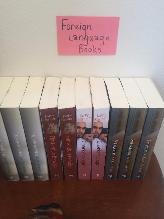 Foreign language books by Kathy Herman