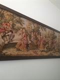 Framed tapestry