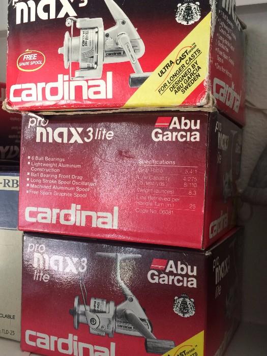 Abu Carcia/Cardinal Pro Max reels