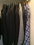 Men's suits/sports jackets and shirts