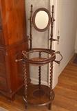 Vintage Wash Basin Stand with Mirror