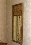 Another Wonderful Split Column Wall Mirror with Reverse Painting on Glass
