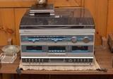 Vintage AM/FM Stereo with Dual Cassette Player