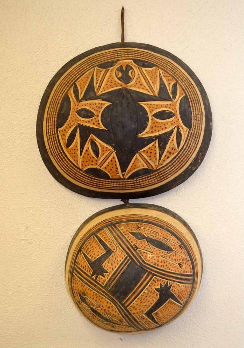 Carved Tribal Bowls