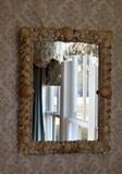 Seashell Covered Wall Mirror