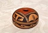 Hopi Seed Jar by Verna Nahee (Polychrome, Thunderstorm)