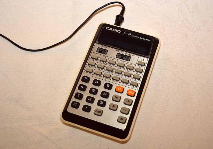 Vintage Casio Calculator 