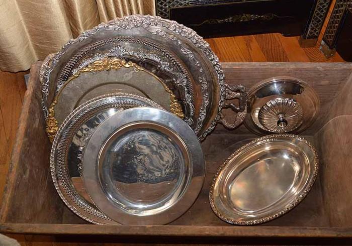 Silverplate Serving Platters