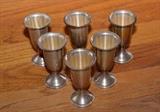Sterling Silver Cordial Glasses