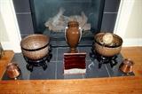 Copper pieces and other decorative items
