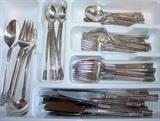 Wallace "Aegean Weave" sterling silver flatware - 61 pieces service for 10 - beautiful pattern!!!